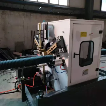 Corrugated Pipe Cutter Machine Manufacturer for Plastic Drainage