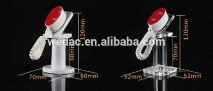 Crystal smart phone anti-theft display