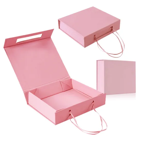 Luxury Collapsible Rigid Boxes With Magnetic Closure