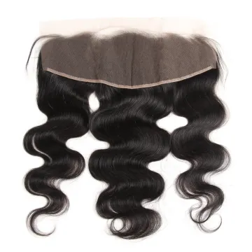 Top Quality Transparent Brazilian Virgin Remy Human Hair Body Wave 13X4 Ear To Ear Full Lace Frontal Closure
