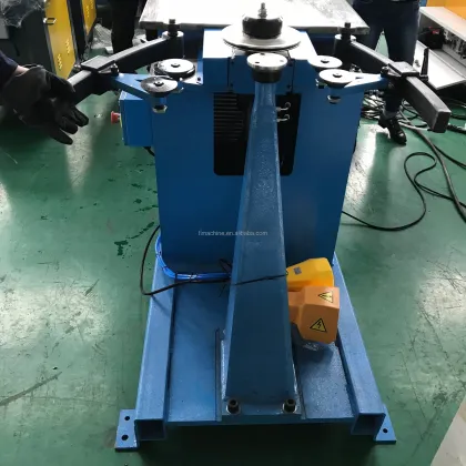 Round Duct Elbow Gore Locker Duct Manufacturing Machine