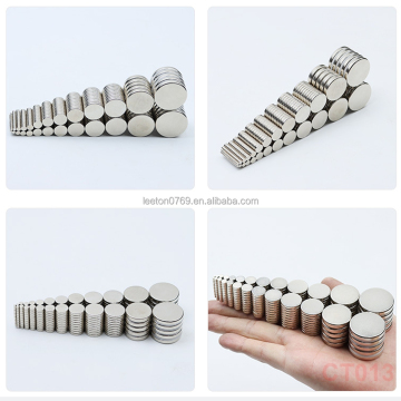 Stock Supply N35 2-30mm Strong Round Magnetic Buttons