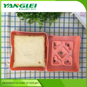 kitchen appliances sandwich lunch box heart sandwich cutter