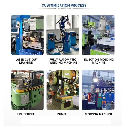 Purple Color Rehabilitation Therapy Toilet Chair