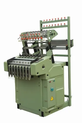 High-speed needle loom; knitting, weaving machines
