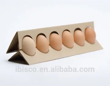 Egg Take Away Corrugated Cardboard Box; Egg Packaging Box