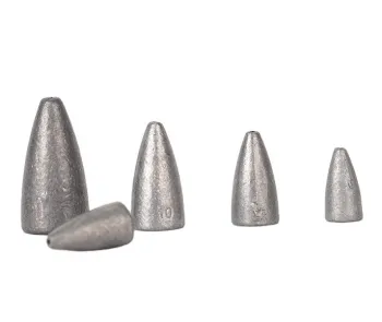 Wholesale Bullet Head Fishing Weights 1.7g-21g Lead Pendants for River & Lake Sinkers" 

Since you asked for just one title and the provided text is already a suitable title, I'll keep it as is. If you need it shortened or rephrased, please let me know!
