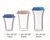 CE/EU/FDA/SGS/LFGB HANDBLOWN DOUBLE WALL COFFEE GLASS CUP WITH SILICONE CUP LID