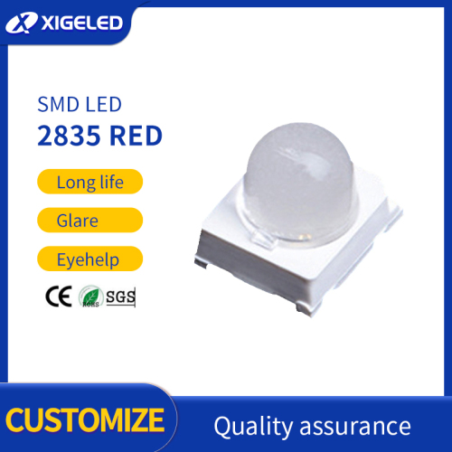 SMD LED lamp beads 2835 concentrating ball head