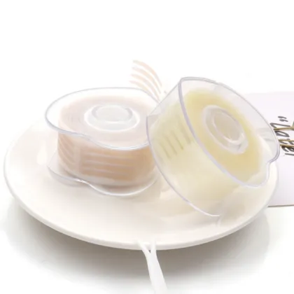 600-Piece Roll of Natural Invisible Double Eyelid Tape Stickers for Eyelash Extension