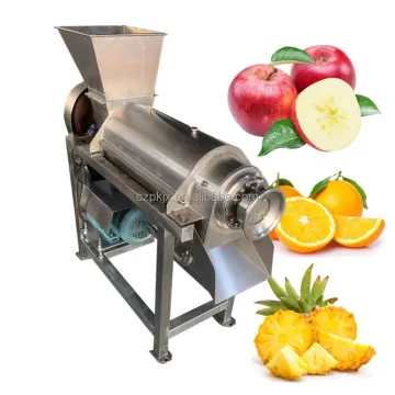 High Efficiency Apple Juice Spiral Juicer - Industrial Fruit Juice Extractor