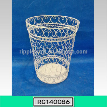 2014 Design Professional Metal Handmade Waste Basket for Paper