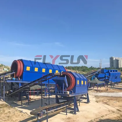 Automatic Flysun Urban Solid Waste Treatment and Intelligent Garbage Sorting Equipment