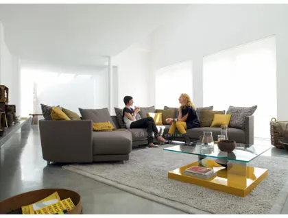 S091 living room sofa u shape design