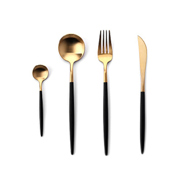 Factory wholesale cutlery hotel cutlery set talheres para buffet 2020 new models Spoon fork knife