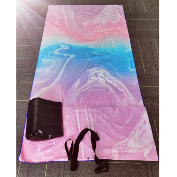 Custom Portable Microfiber Beach Towel with pillow