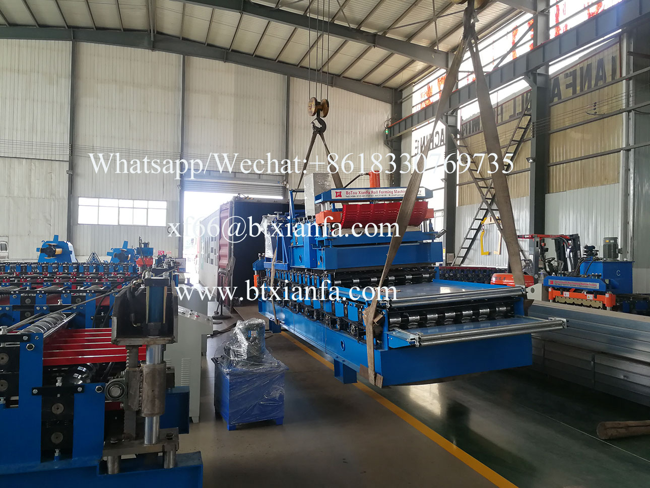 metal roof curving machine and double layer ibr roll forming machine