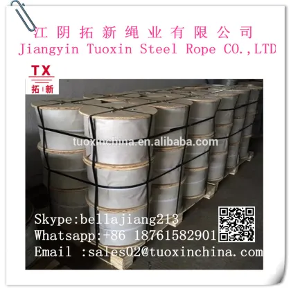 jiangyin pe coated wire rope
