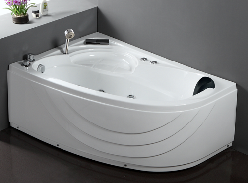 Corner Air Jet Whirlpool Bathtub