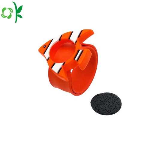 Cartoon Fish Silicone Insect Repellent Bracelet for Kids