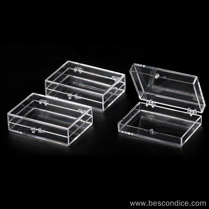 Clear PS Box for Dice Packing