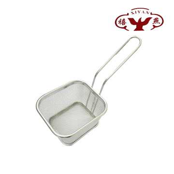 Fine Mesh Square Large Mini Frying Basket