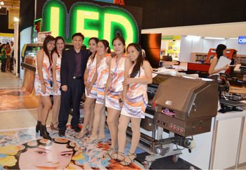 High-efficiency cheap cylinder digital inkjet printer