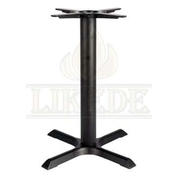 Cross Leg Cast Iron Table Legs for Restaurant Dining Tables and Coffee Table Frames