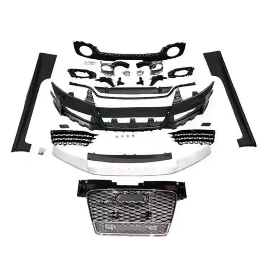 Bumper Fit for TT/TTS 2008-2014 - Front Grille, Side Skirt, Upgrade TTRS 2008-2014 Front Facelift Diffuser