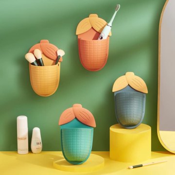 Rack de almacenamiento PP montada en la pared para baño y cocina