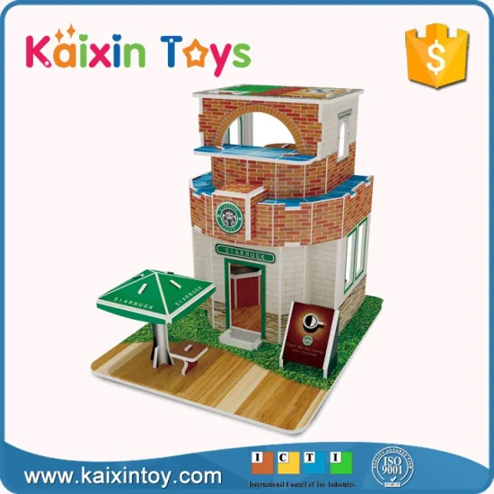 10276562 Coffee Shop Design Brain Teaser 3D Children Puzzle Games