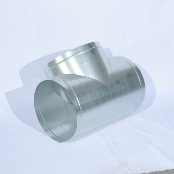 Custom Galvanized Stainless Steel T-Pieces Chimney Flue Pipe for Fireplace