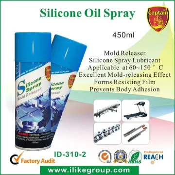Industrial Cleaning Supply , Silicone Oil Spray  For Rubber