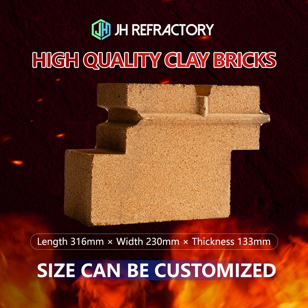 High quality clay bricks heteromorphic brick size