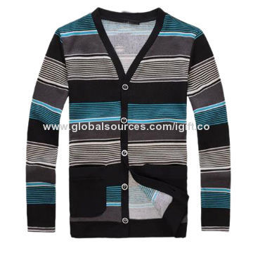 Striped Cardigan SweaterNew