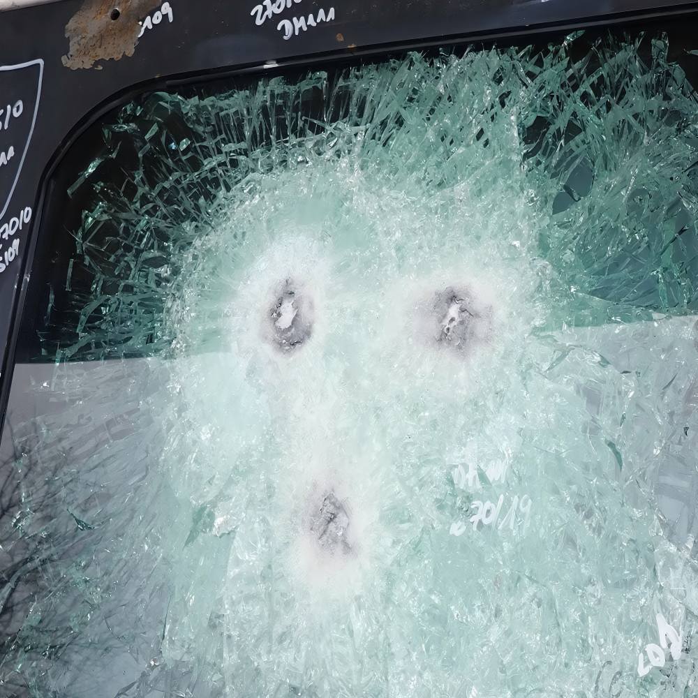 Blast resistant bullet resistant glass
