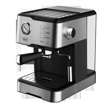 Prix ​​d'usine Home Automatic Digital en acier inoxydable Machine cafetière expresso avec broyeur (pompe à 15 bar, 1,5 L)