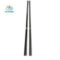 Custom lightweight tapered carbon fiber pole with logo