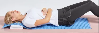 sore muscles treatments physio therapy acupressure mat