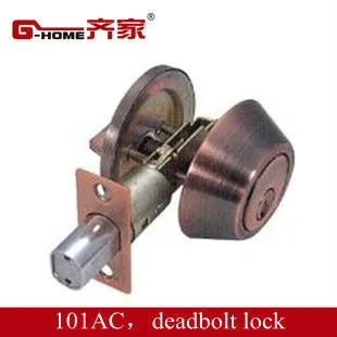 101AC single deadbolt lock