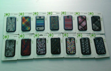 Grey Speck Cell Phone Cases Samsung Galaxy S4 Fabshell Case Plastic Shock Proof