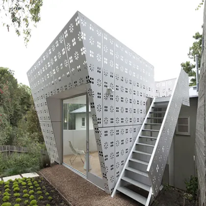 Architectural Laser Cutting Aluminum Curtain Wall