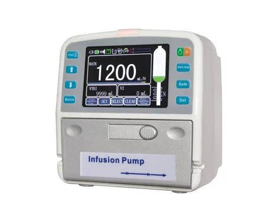 Affordable Portable LCD Touch Screen Single-Channel Vet Infusion Pump: Hospital Medical Equipment