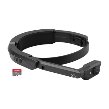 カスタムWiFiアプリコントロール、4K HD、ウェアラブル、防水、ヘッドマウントアクションスポーツカメラを備えたプロのAIカムコーダー