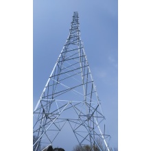 ໃສ່ການເຊື່ອມຕໍ່ຮອບ Conial Galvanized Telecommunication Towers ສໍາລັບການກະຈາຍສຽງ