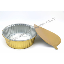 L-size Round smoothwall Aluminium foil container