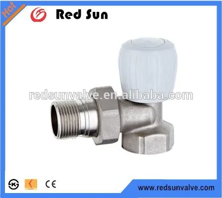 HR5030 brass drain angle chrome radiation valve