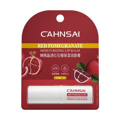 Hydrating Moisturizing Nectarine Strawberry Pomegranate Grapefruit Lipstick