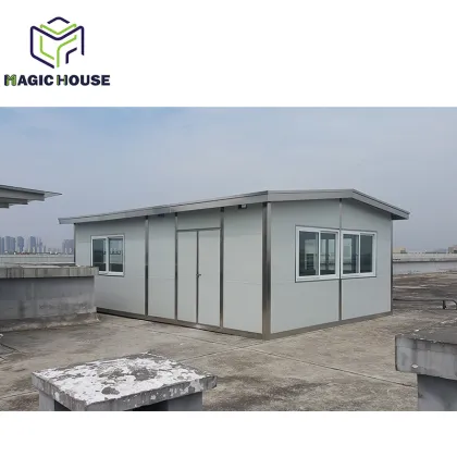 Flat pack shipping luxury home prefab container house hong kong