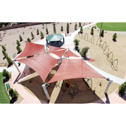 Waterproof Outdoor Sun Shade Sail Nets & Shade Sails